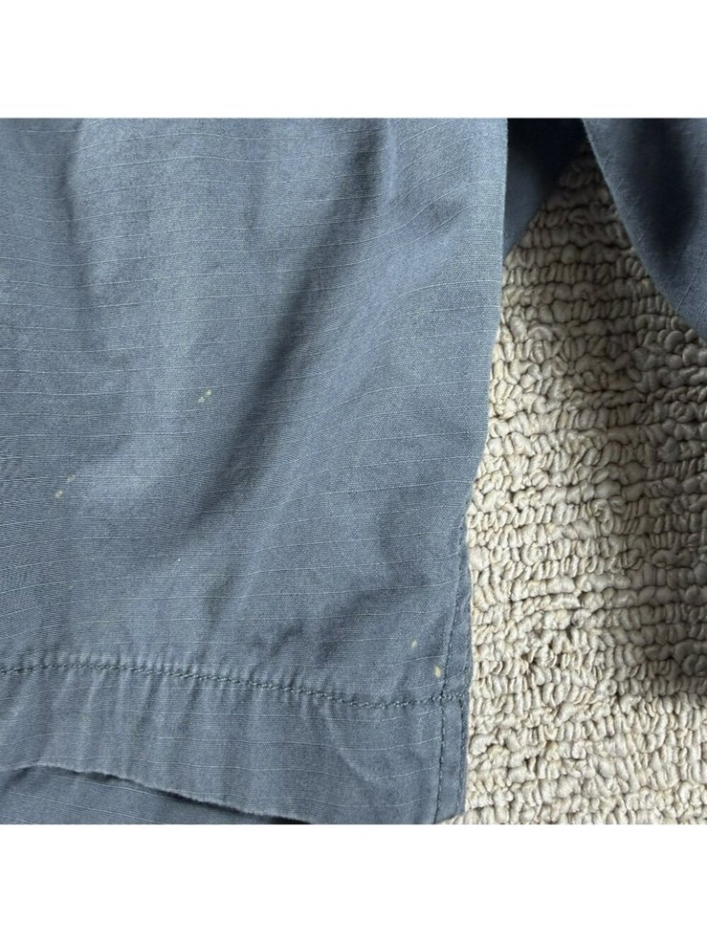 Levi's Pocket Ripstop Cargo Shorts Blue Hiking Fishing Men's Size 42 x 8 - Picture 6 of 8